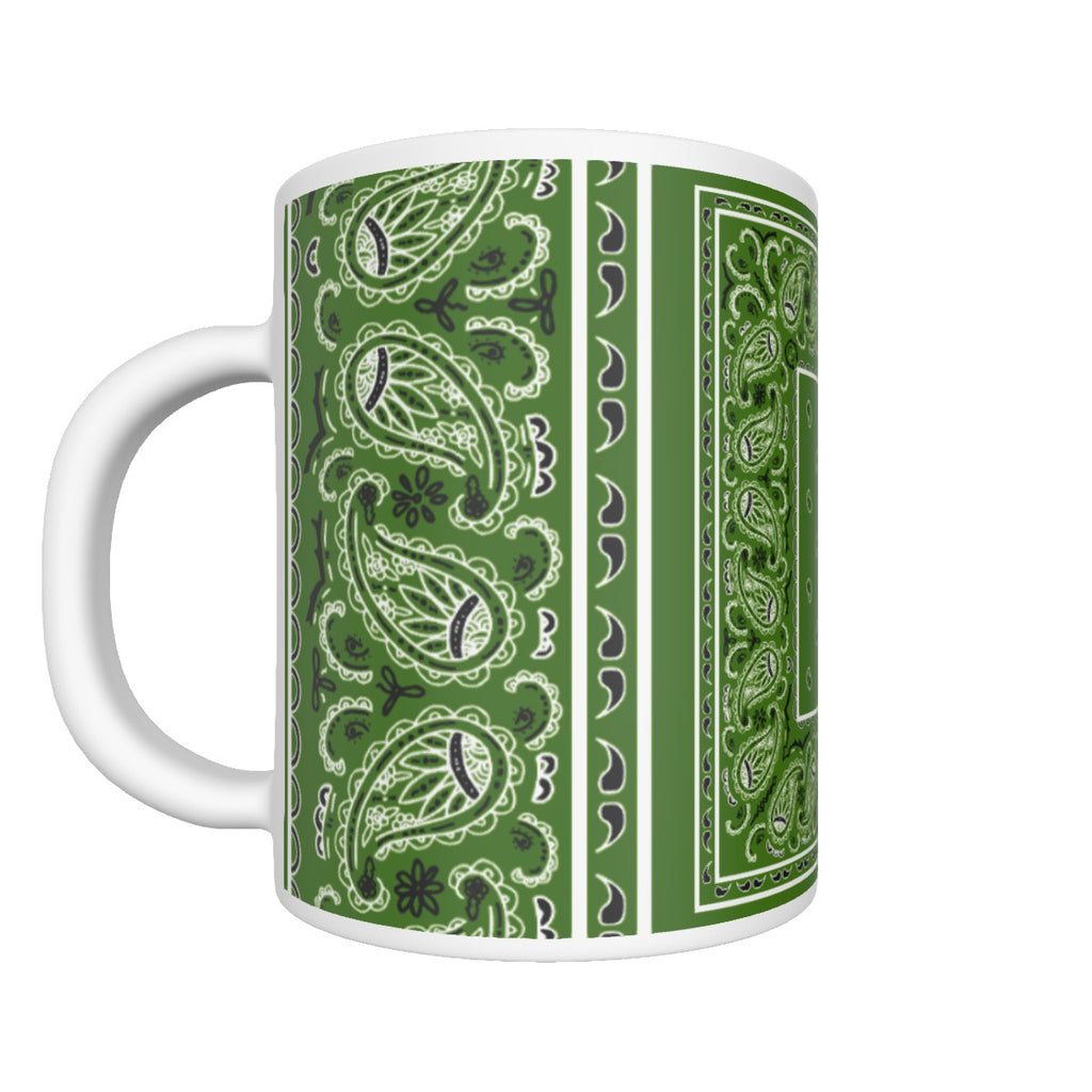 CM - Green Bandana Coffee Mug