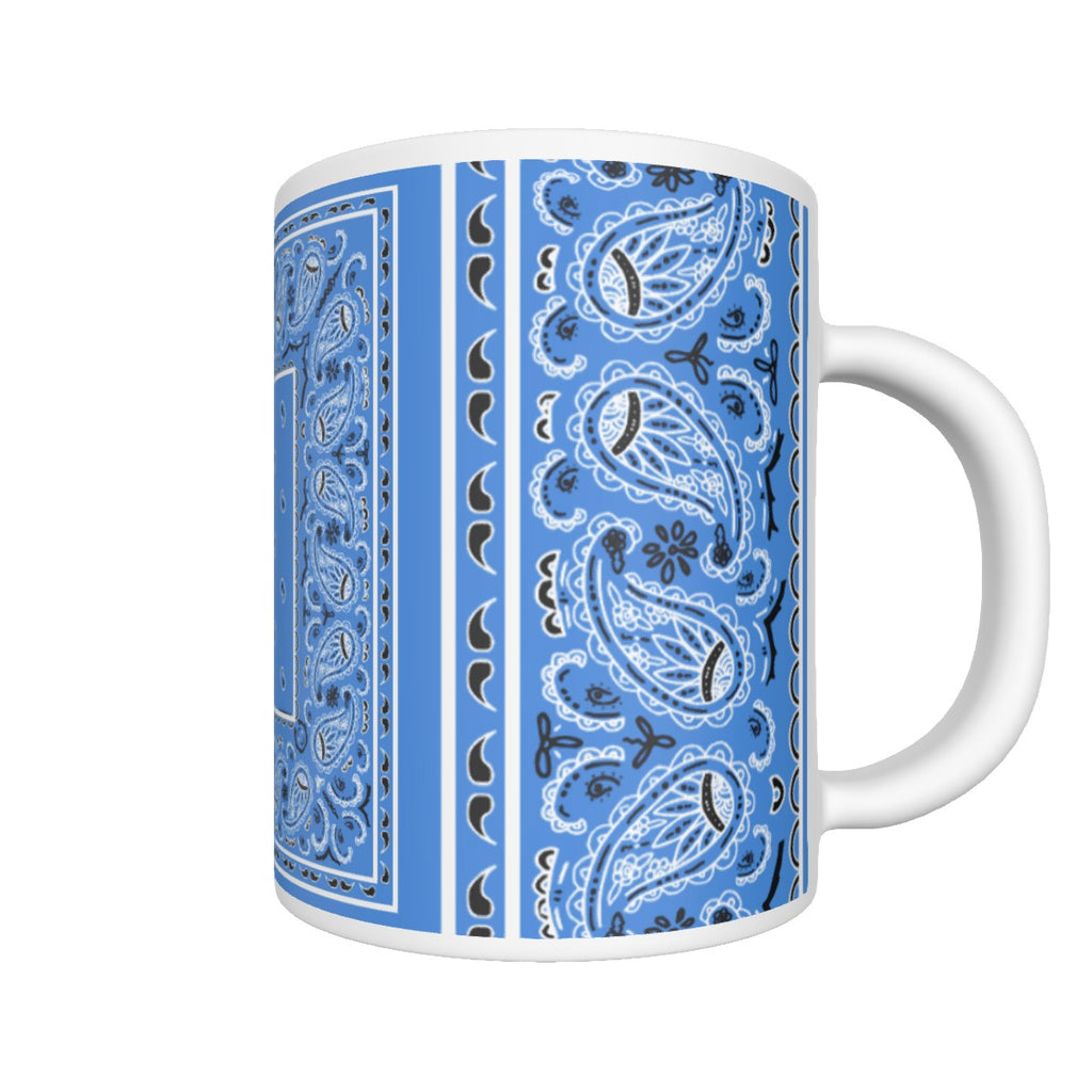 CM - Beautiful Blue Bandana Coffee Mug