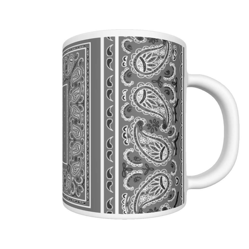 CM - Gray Bandana Coffee Mug