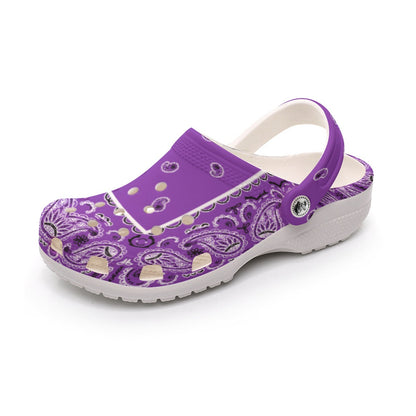 Men's Great Grape Classic Bandana Clogs