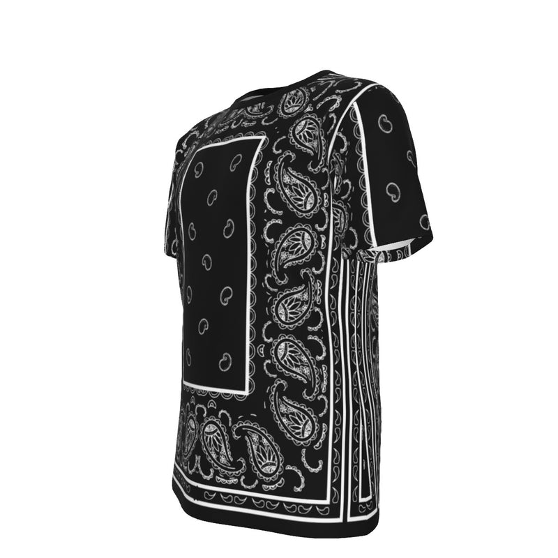 YAC - Men's BBC Black Bandana  T Shirt