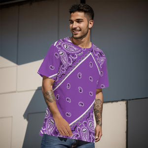 YAP - Men's Tilted Grape OG Bandana  TShirt