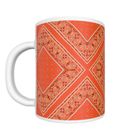 CM - Perfect Orange Diamond Bandana Coffee Mug