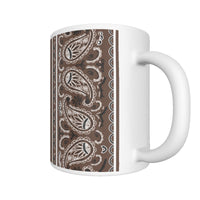 CM - Coffee Brown Bandana Coffee Mug