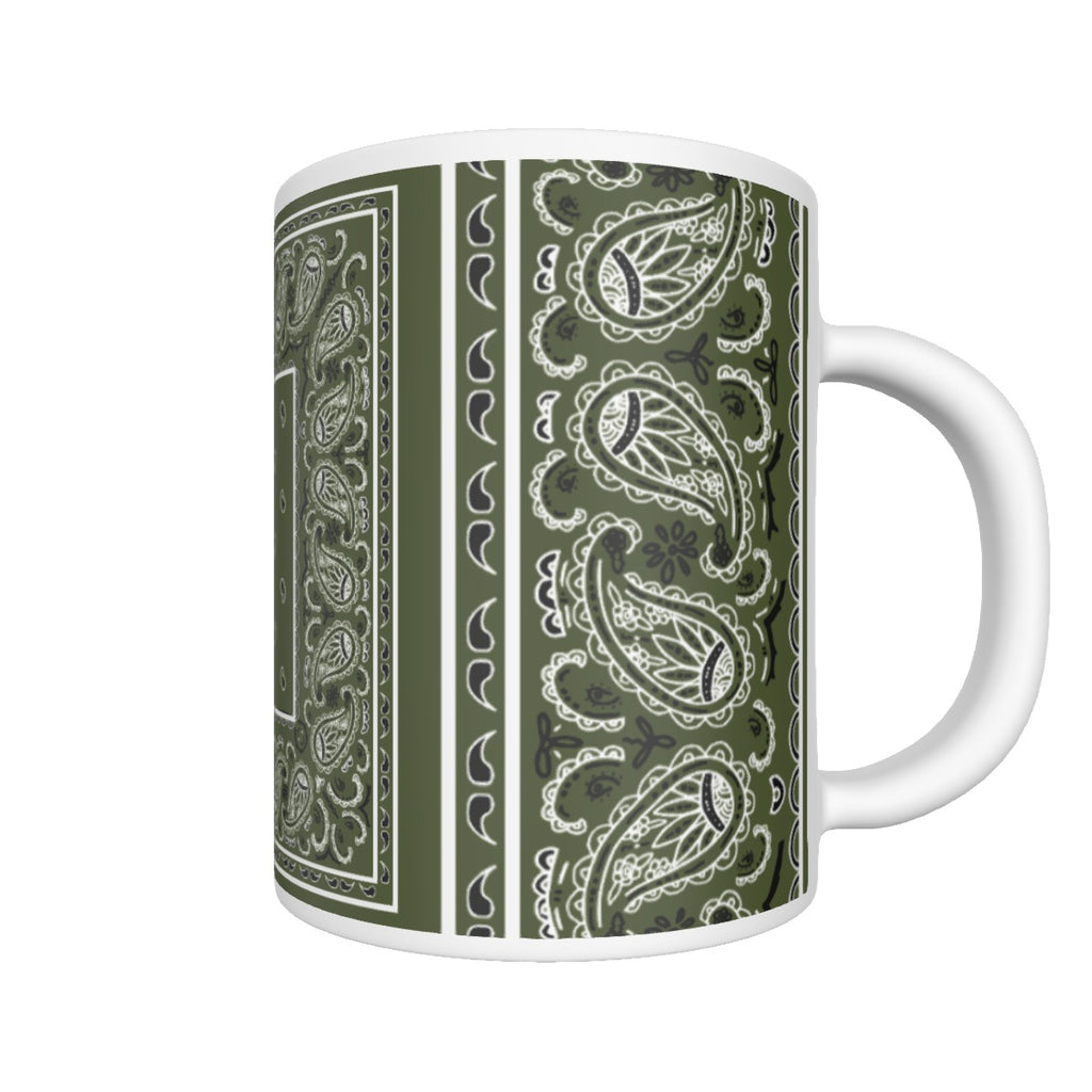 CM - Army Green Bandana Coffee Mug