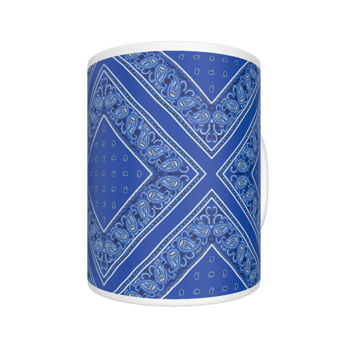 CM - Beautiful Blue Diamond Bandana Coffee Mug