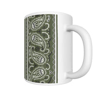 CM - Army Green Bandana Coffee Mug