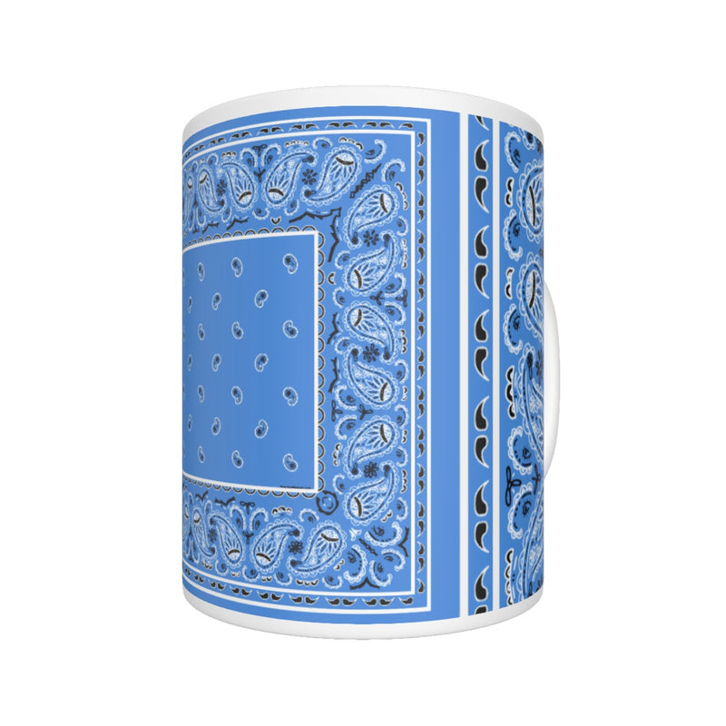 CM - Beautiful Blue Bandana Coffee Mug