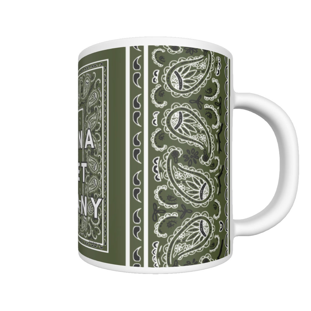 CM - BBC Branded Army Green Coffee Mug