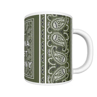CM - BBC Branded Army Green Coffee Mug