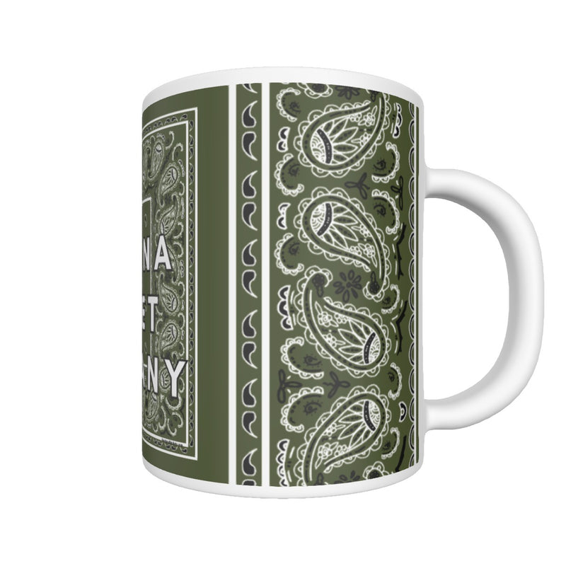 CM - BBC Branded Army Green Coffee Mug