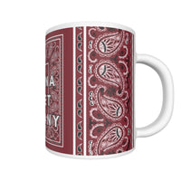 CM - BBC Branded Maroon Coffee Mug