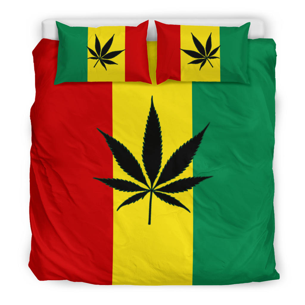 Mary Jane's Rasta Duvet Cover Sets King