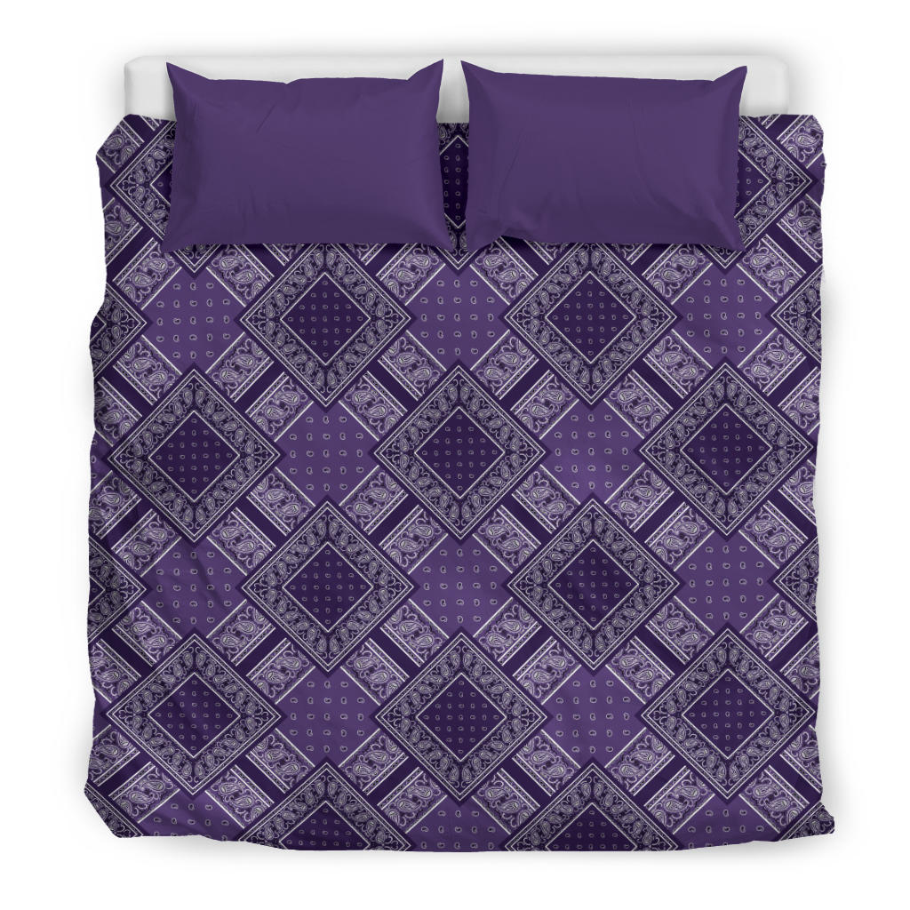 Double Grape Bandanas DB Duvet Cover Set