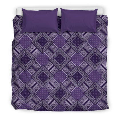 Double Grape Bandanas DB Duvet Cover Set