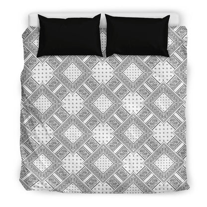White Bandanas DB Duvet Cover Set