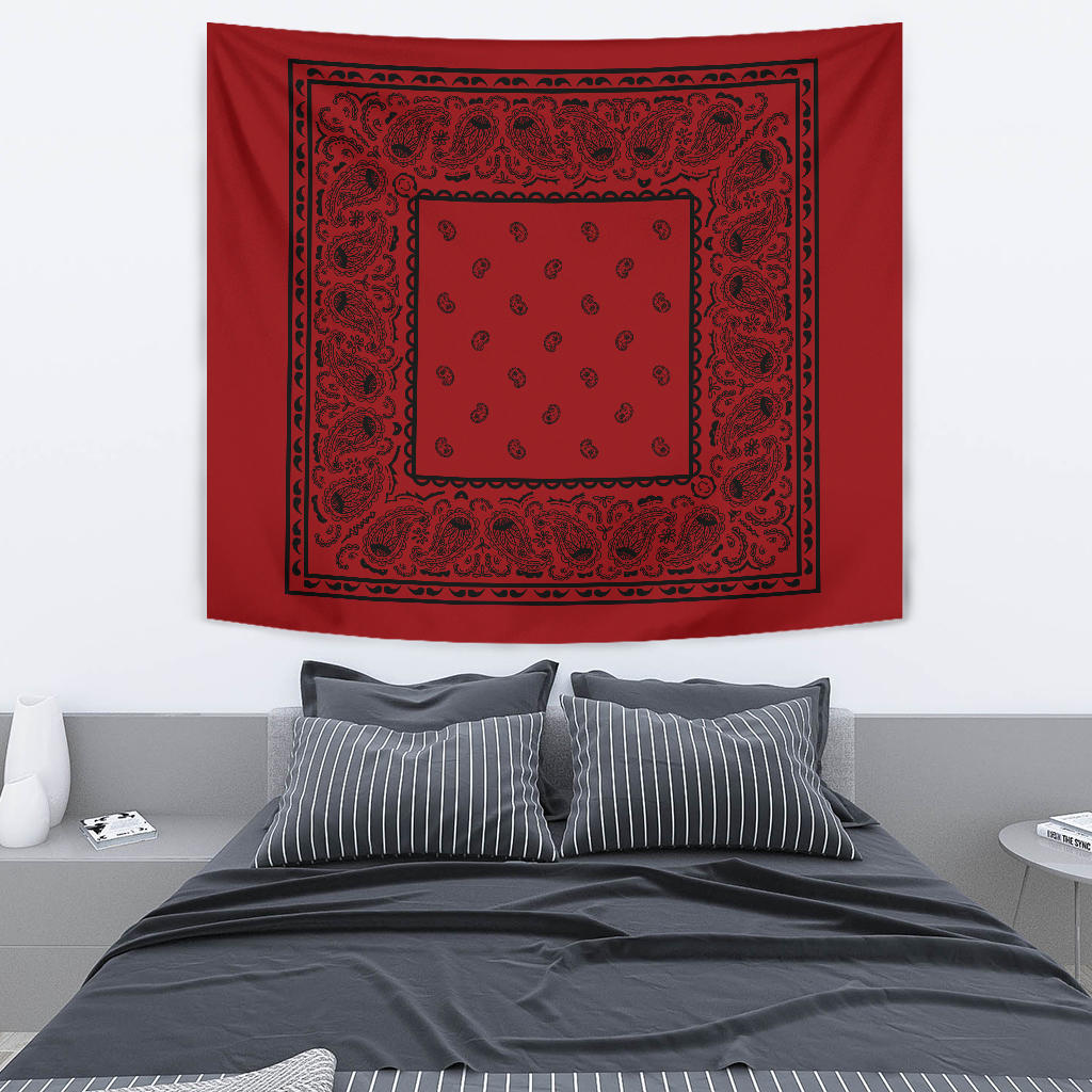 Red with Black Bandana  wall art