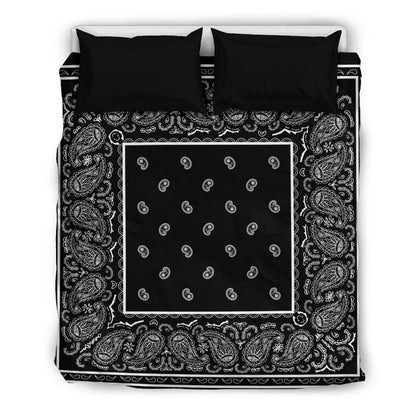 Queen Bandana Duvet Cover Set
