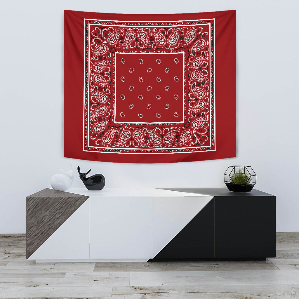 Red Bandana Tapestry