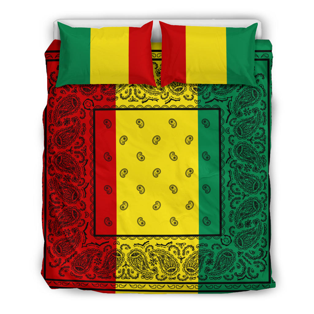 Rasta Bandana Duvet Cover Sets