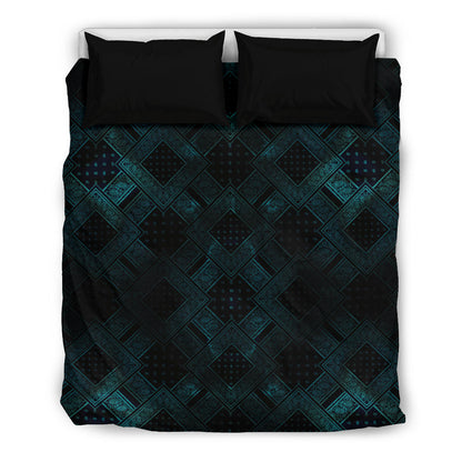 Electric Blues Bandanas DB Duvet Cover Set