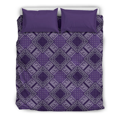 Double Grape Bandanas DB Duvet Cover Set