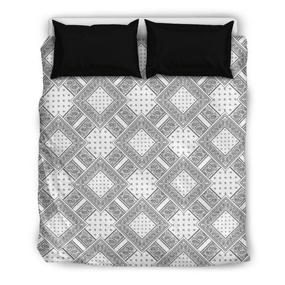 White Bandanas DB Duvet Cover Set
