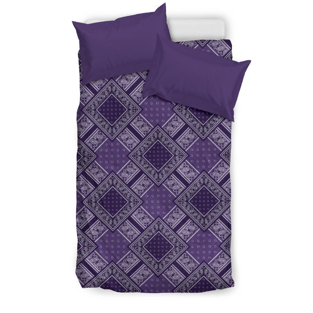 Double Grape Bandanas DB Duvet Cover Set