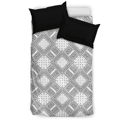 White Bandanas DB Duvet Cover Set