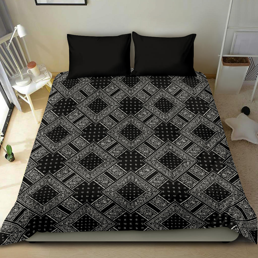 Black Bandanas DB Duvet Cover Set