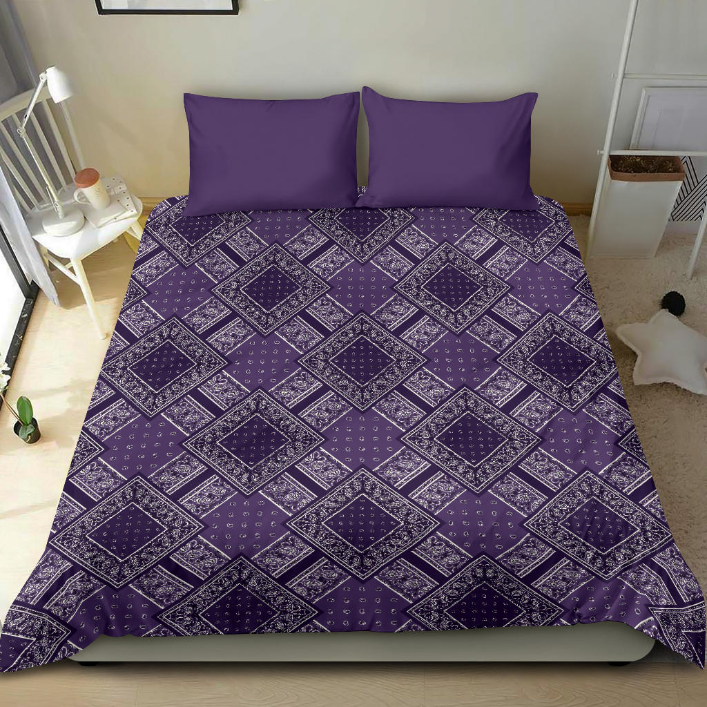Double Grape Bandanas DB Duvet Cover Set