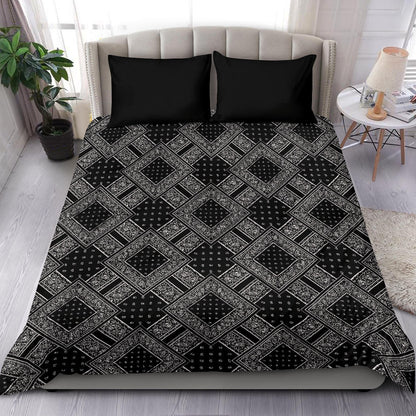 Black Bandanas DB Duvet Cover Set