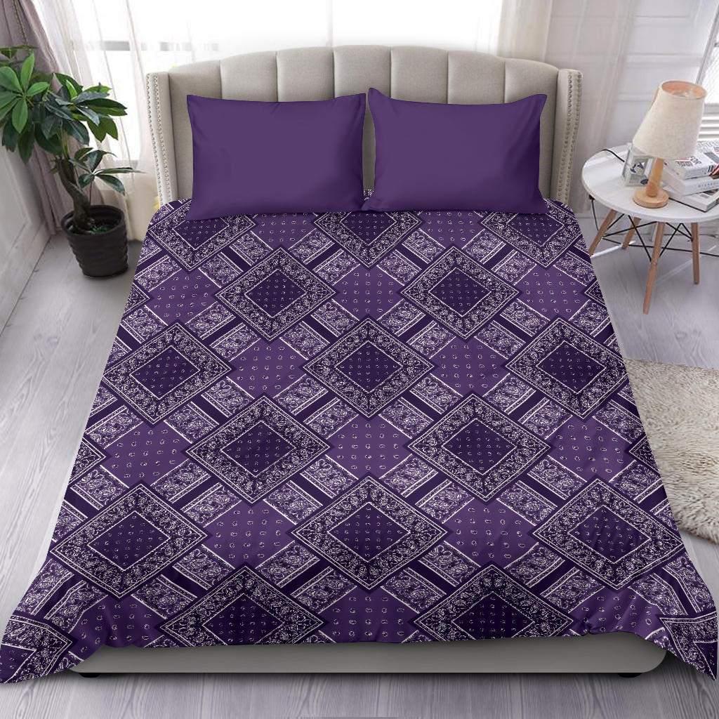 Double Grape Bandanas DB Duvet Cover Set