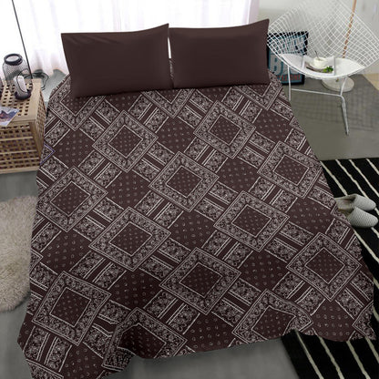 brown duvet bedding set