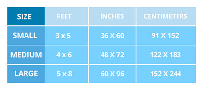 Royal Purple Bandana Area Rugs - Minimal