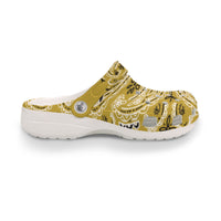 Women's Gold Classic Big Bandana Clogs