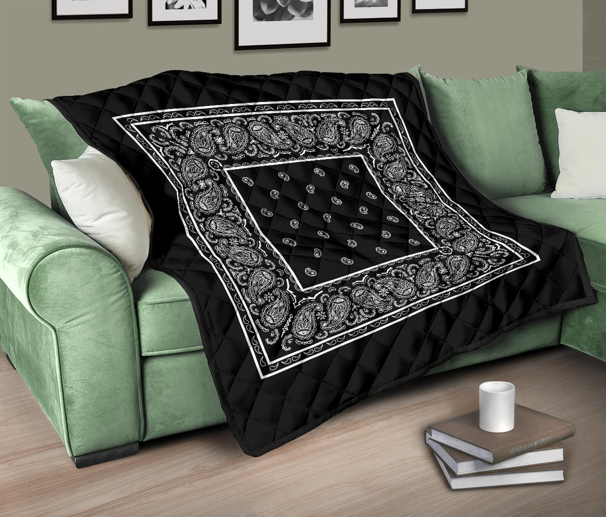 Quilt - Black Bandana Quilt