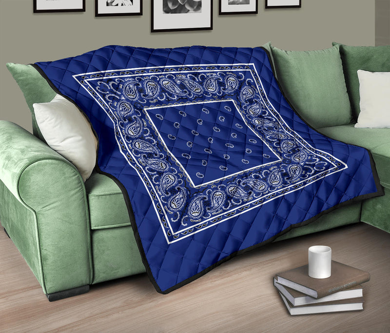 Royal Blue Bandana Quilts