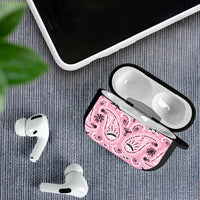 Pink Bandana Bandana AirPod Case Covers