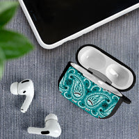 Teal Bandana AirPod Case Covers