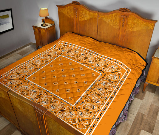 Citrus Orange Bandana Quilts