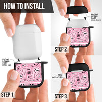 Pink Bandana Bandana AirPod Case Covers