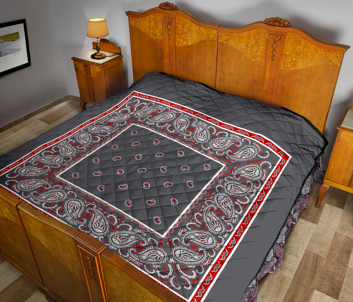 Gray Bandana Quilts