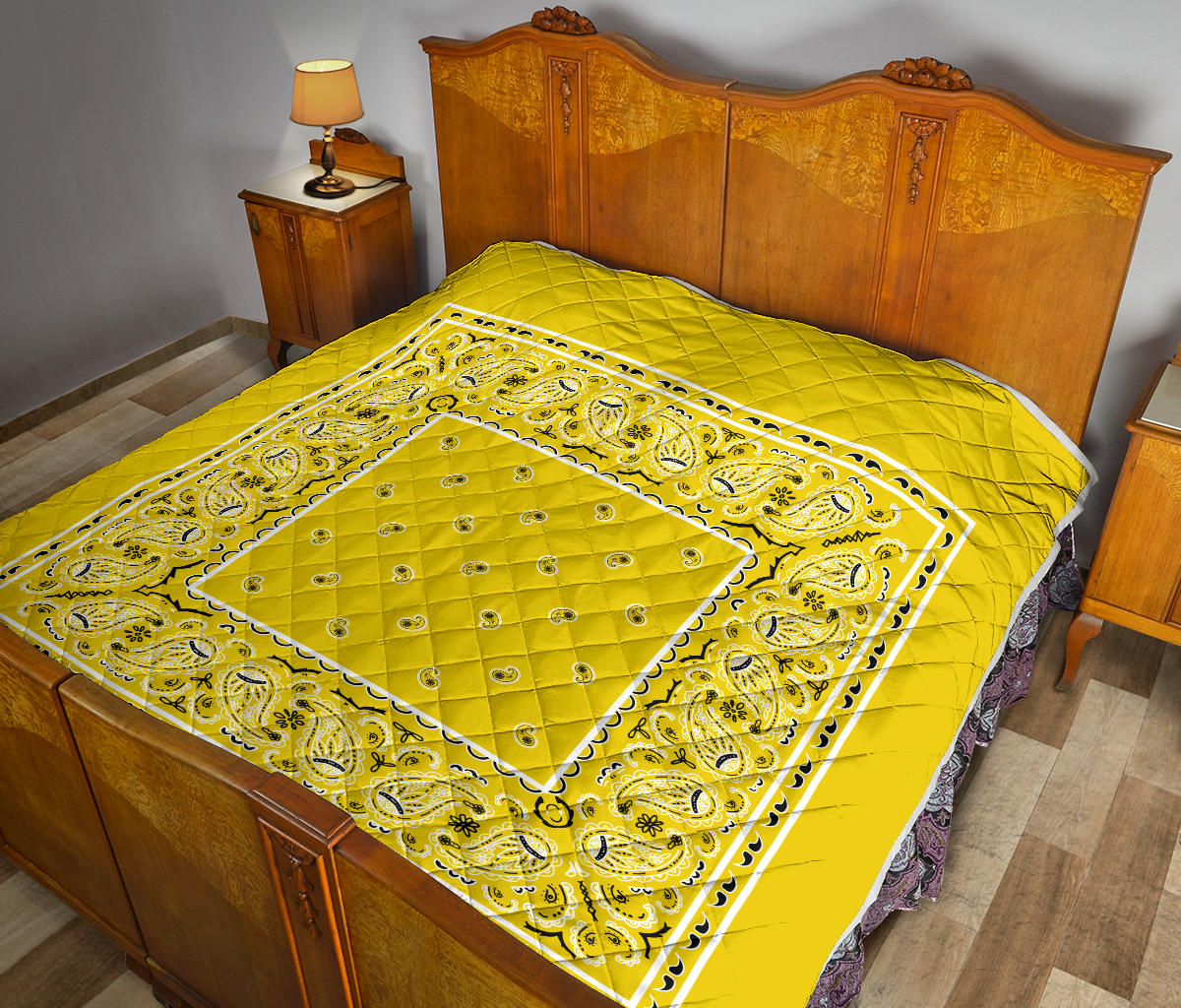 Sunshine Yellow Bandana Quilts