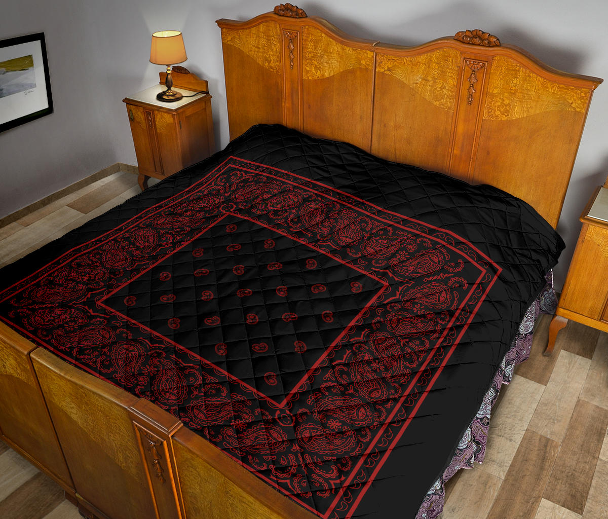 Black and Red Bandana Quilts