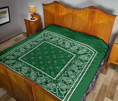 Classic Green Bandana Quilt
