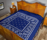 Royal Blue Bandana Quilts