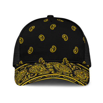 blak gold cap