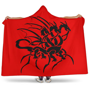 Ultimate Tribal Dragon Hooded Blanket