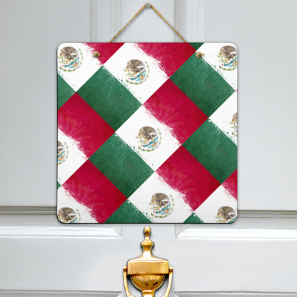 Mexico Flag Sign